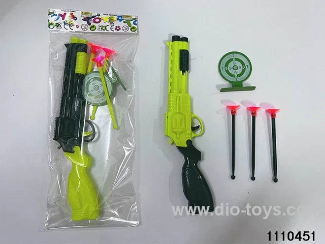 Revolver + round target