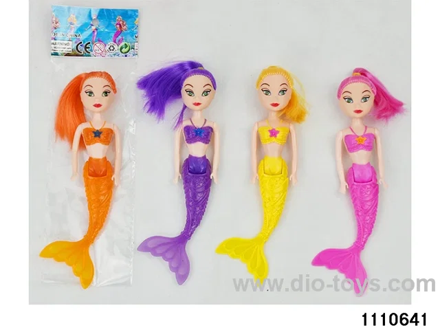 7 inch mermaid doll