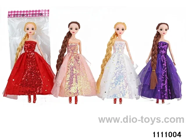 11.5 inch 9 jointed doll set