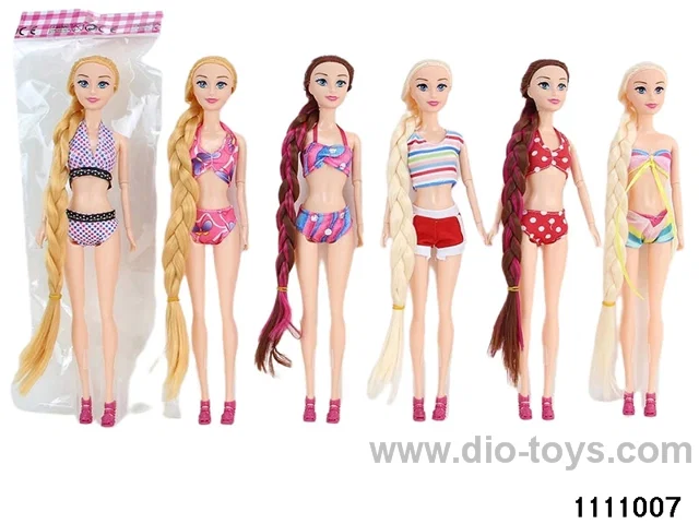 11.5 inch 9 jointed doll set