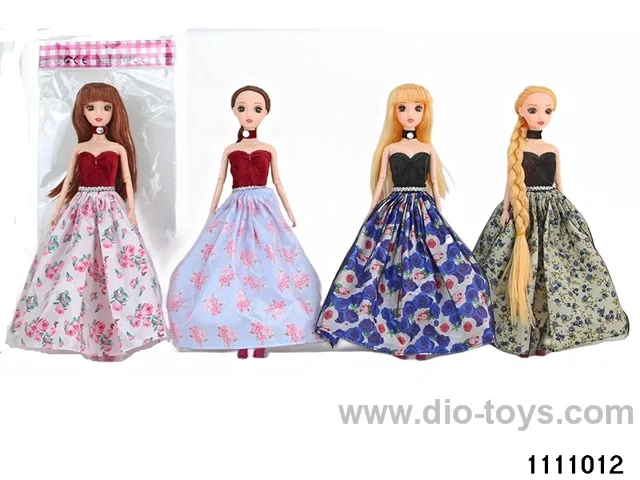 11.5 inch 9 jointed doll set