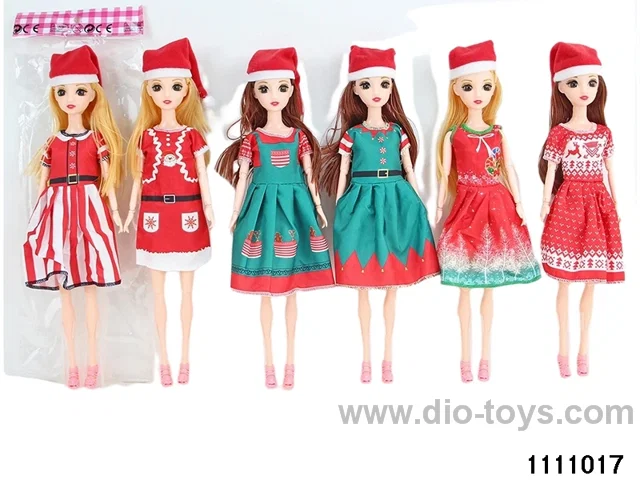 11.5 inch 9 jointed doll set