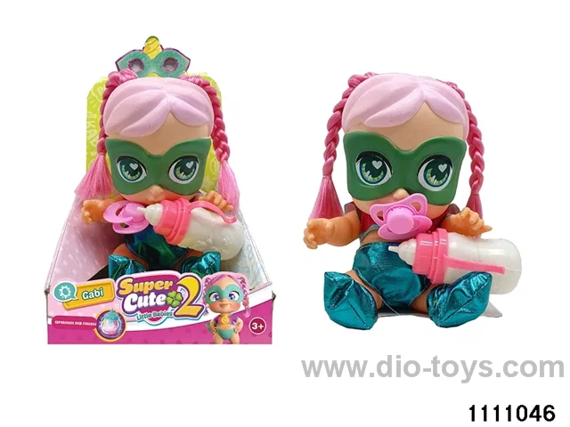 14 inch doll set with colourful lights and music