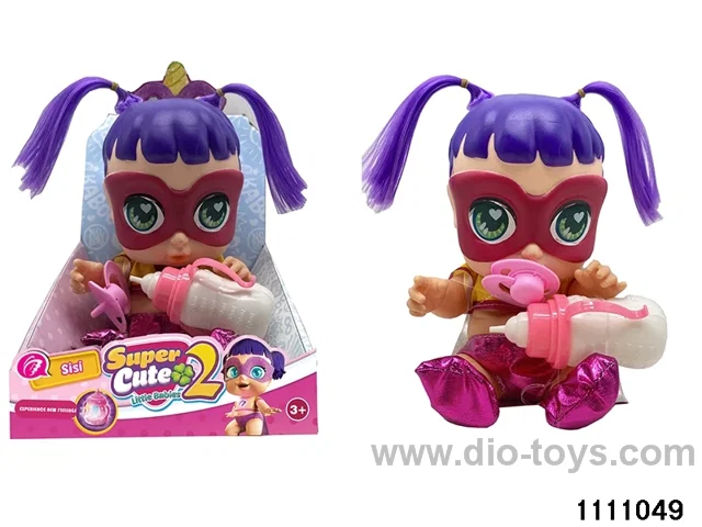 14 inch doll set with colourful lights and music