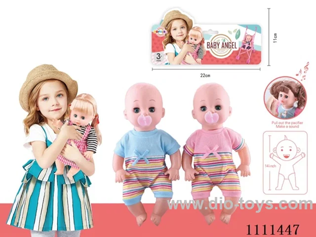 14 "empty doll pacifier 4 sound IC package (unplug pacifier will make sound)