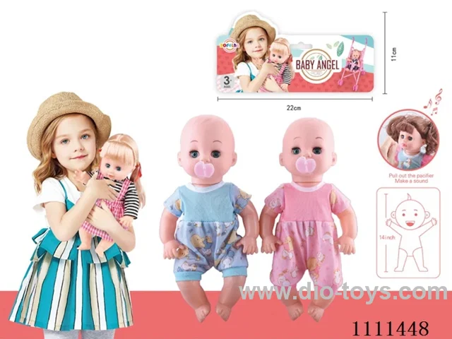 14 "empty doll pacifier 4 sound IC package (unplug pacifier will make sound)