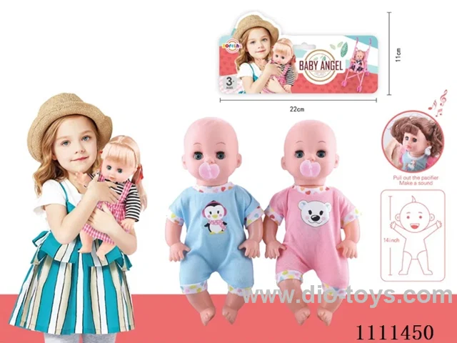 14 "empty doll pacifier 4 sound IC package (unplug pacifier will make sound)