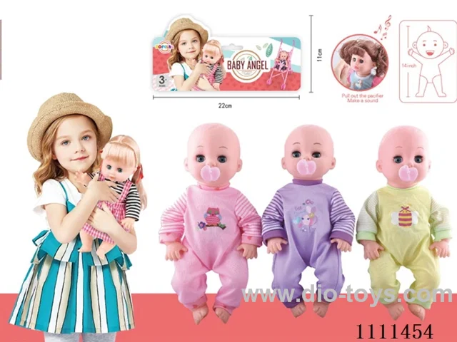 14 "empty doll pacifier 4 sound IC package (unplug pacifier will make sound)