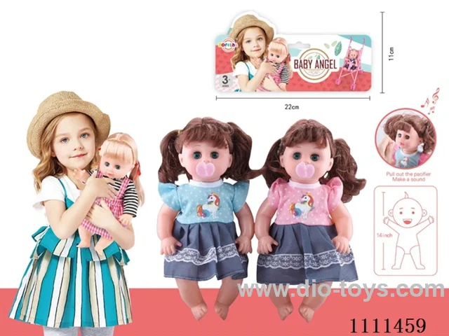 14 "empty doll pacifier 4 sound IC package (unplug pacifier will make sound)
