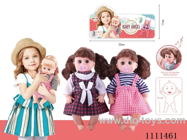 14 "empty doll pacifier 4 sound IC package (unplug pacifier will make sound)