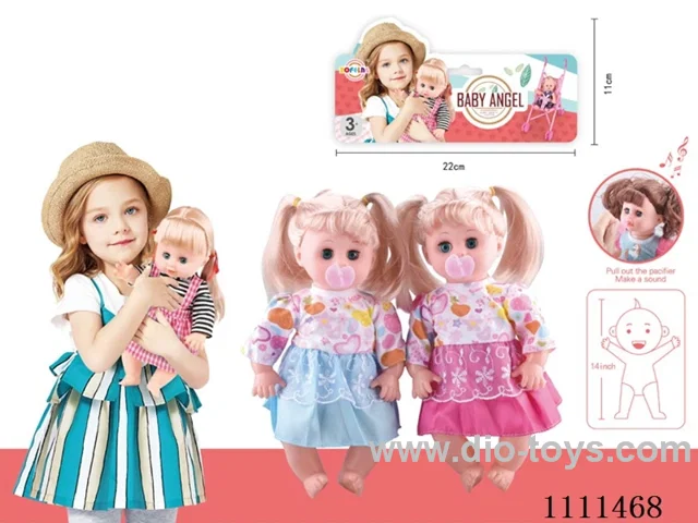 14 "empty doll pacifier 4 sound IC package (unplug pacifier will make sound)
