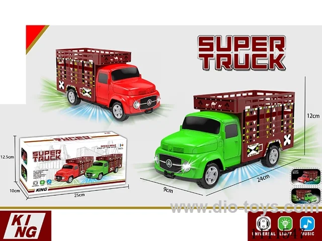 Electric universal truck with lights and music