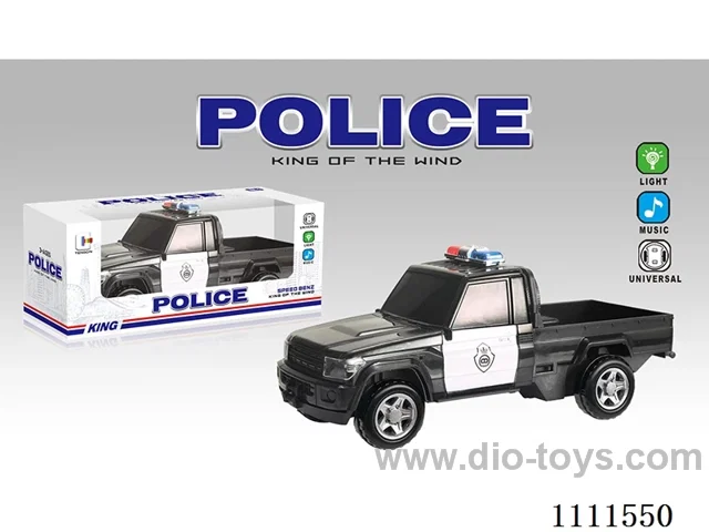 Electric universal simulation pickup car with lights and music