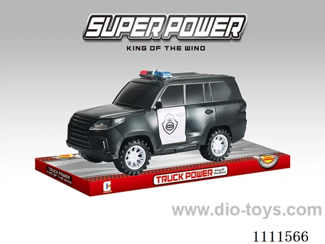 Inertia car Lexus off-road police car