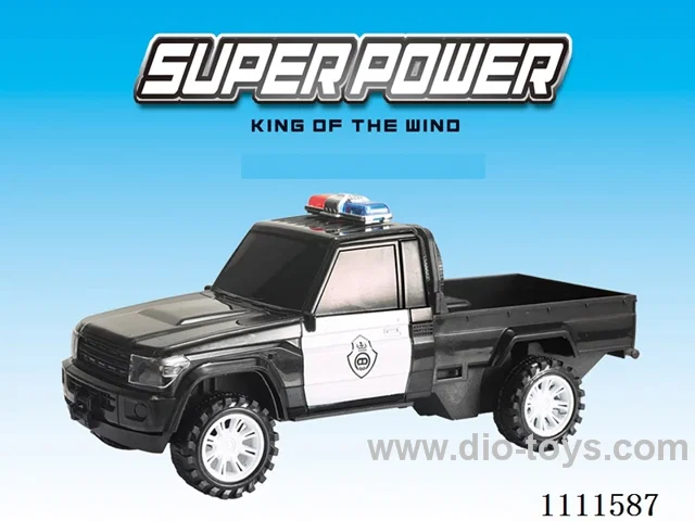Inertia car Toyota pickup police car