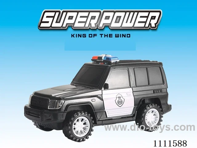 Inertia car Toyota off-road police car