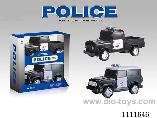 Inertial police car