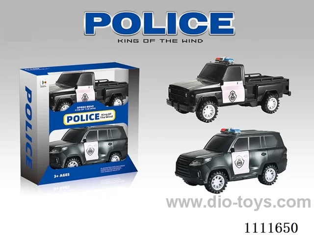 Inertial police car