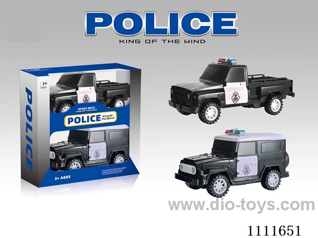 Inertial police car