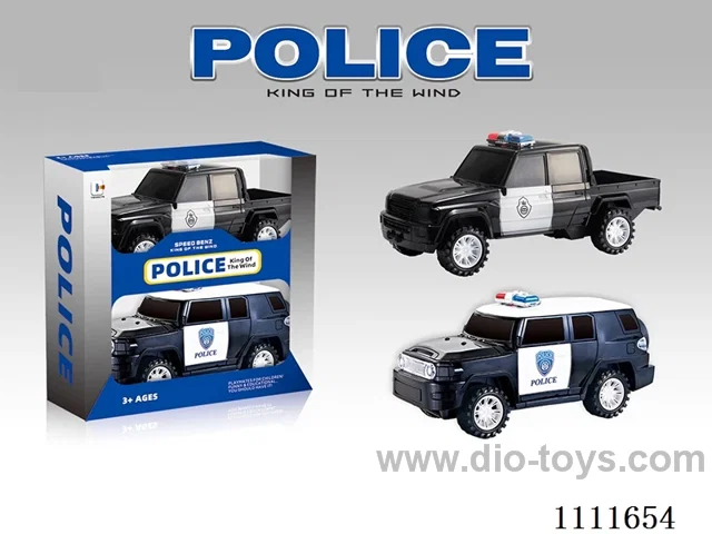 Inertial police car