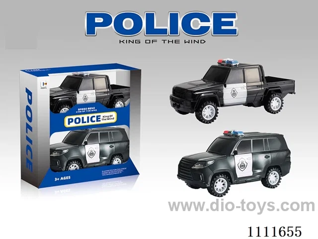 Inertial police car