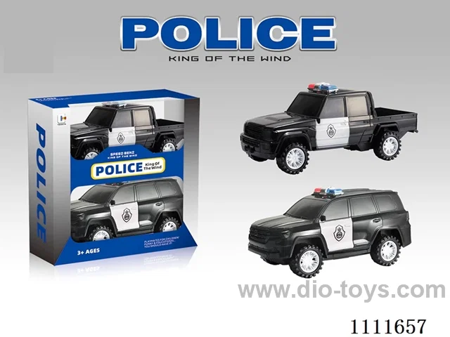 Inertial police car