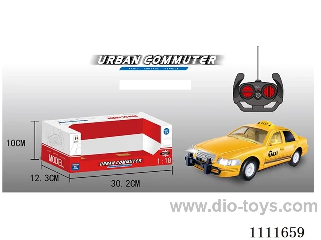 4 ch remote control simulation Ford taxi