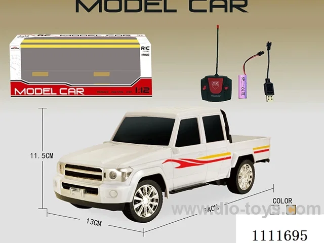Remote control car 1:12 4 ch 4-door pickup truck