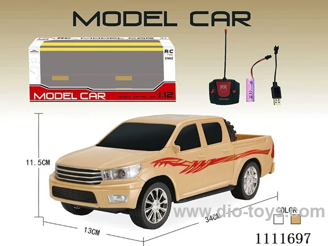Remote control car 1:12 4 ch new 4-door pickup truck