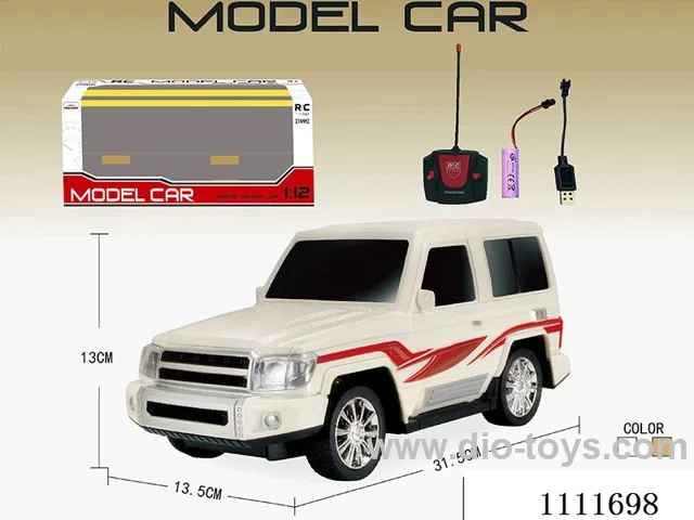 Remote control car 1:12 4 ch off-road vehicle