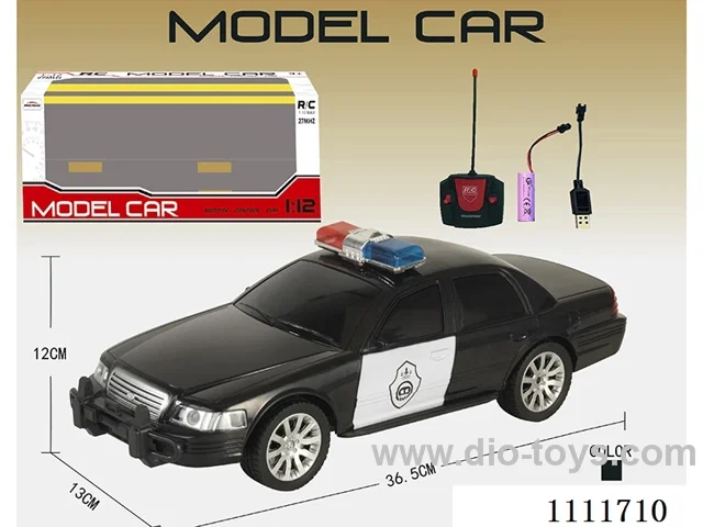 Remote Control car 1:12 4 ch remote control Ford police car