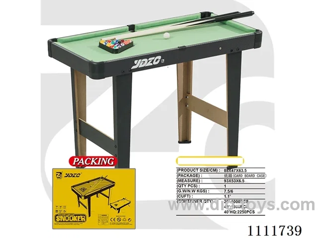 Pool table
