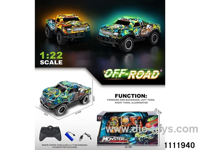 4ch RC car(no electricity included)