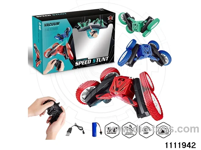 2.4G 6ch RC car with light(electricity package)