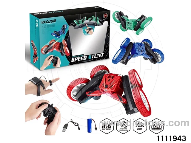 2.4G 6ch RC car with light(electricity package)