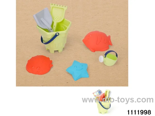 7pcs beach buckets