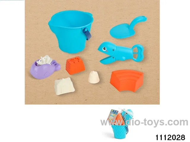 8pcs beach buckets