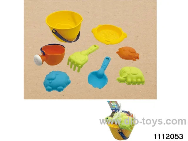 8pcs beach buckets