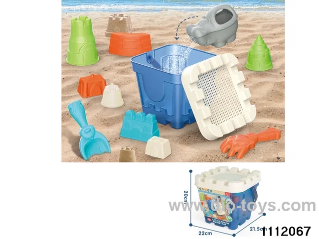 12pcs beach buckets