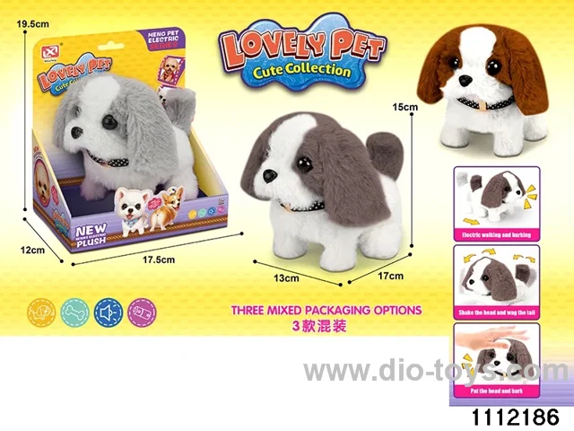 Plush Electric Dog