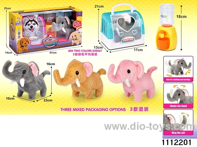 Plush Electric Elephant