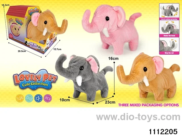Plush Electric Elephant House