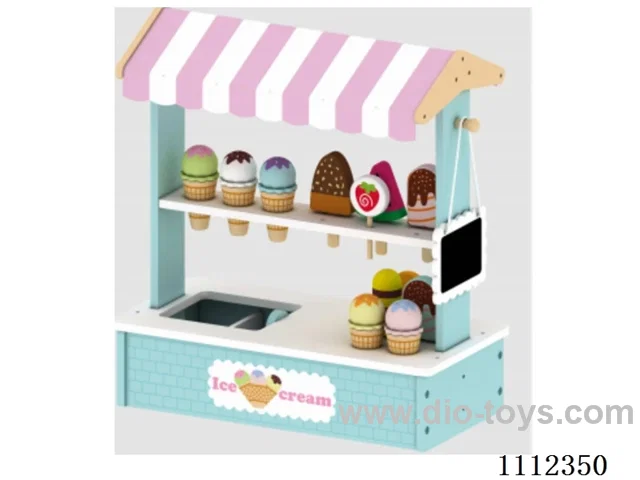The ice cream stand