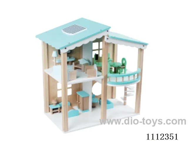 Blue doll room