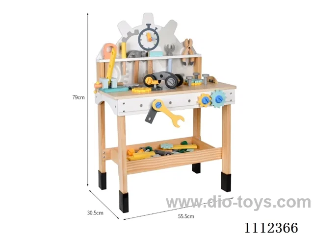 Nordic style solid wood tool table