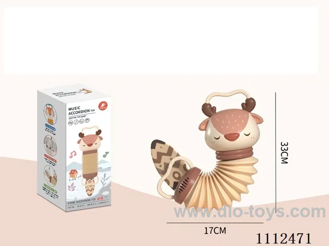 Musical Accordion - Moose soothing music Gabe book Tail