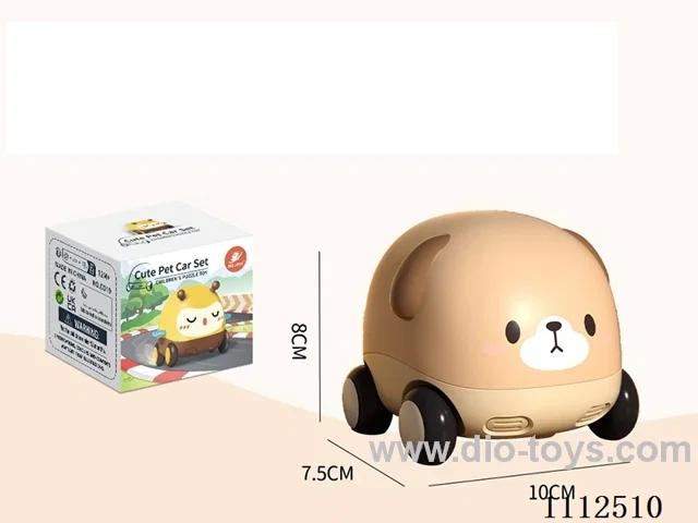 Inertial power car dog teether