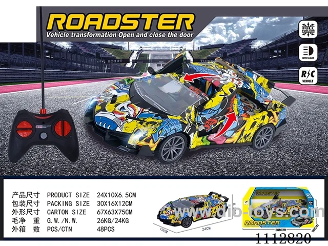 1:18 rc car not included battery