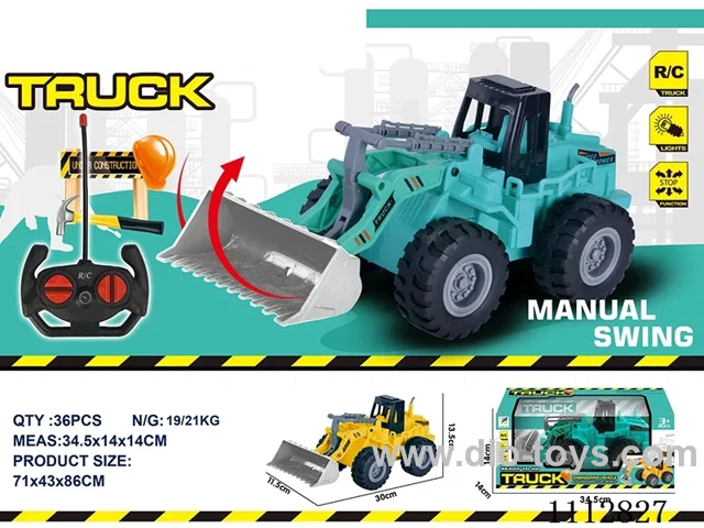 1:18 rc excavator with light not included battery