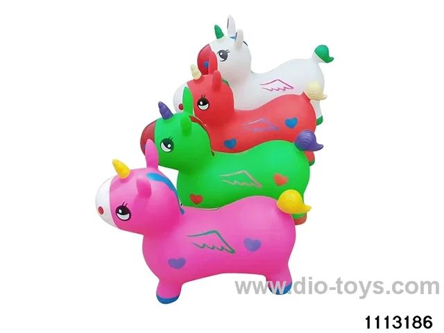 inflatable horse with music